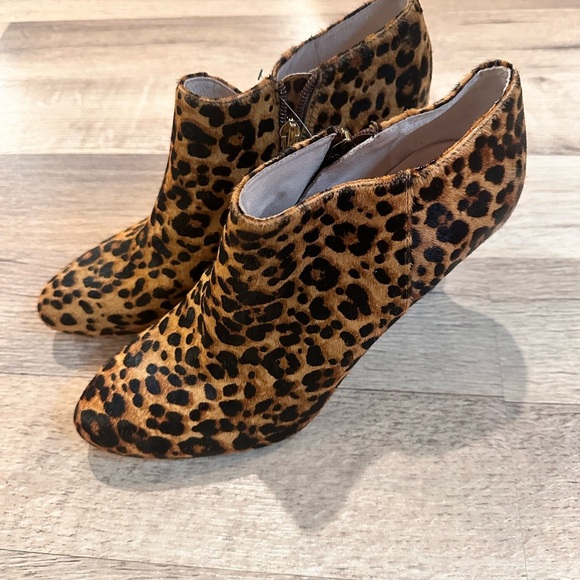 Vince Camuto Shoes - Leopard Print Ankle Boots